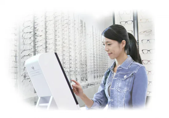 EyeSize IRL measurement screen